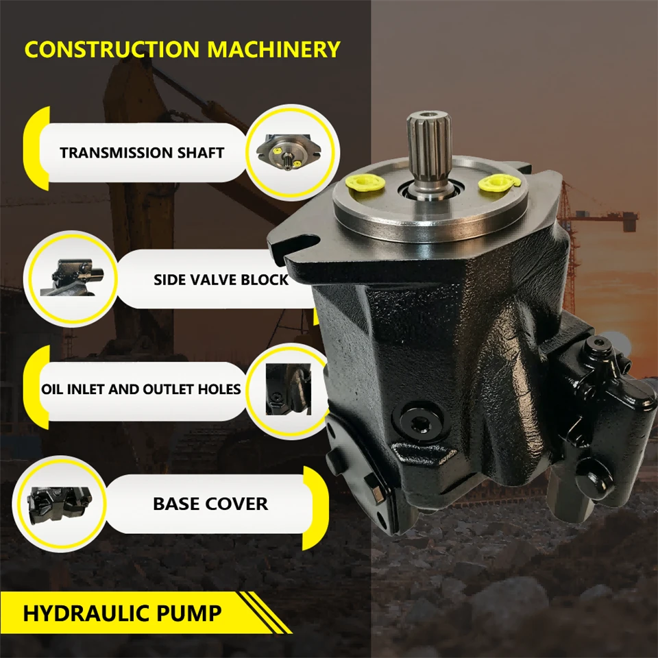 15020179 VOE15020179 Axial Piston Hydraulic Pump Fit Articulated Dump Truck A35E Construction Machinery Parts suppliers